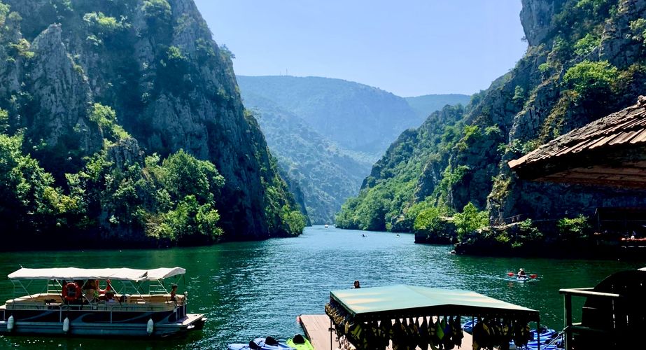 Balkan uitzichtsfoto Matka Balkan uitzichtsfoto Matka